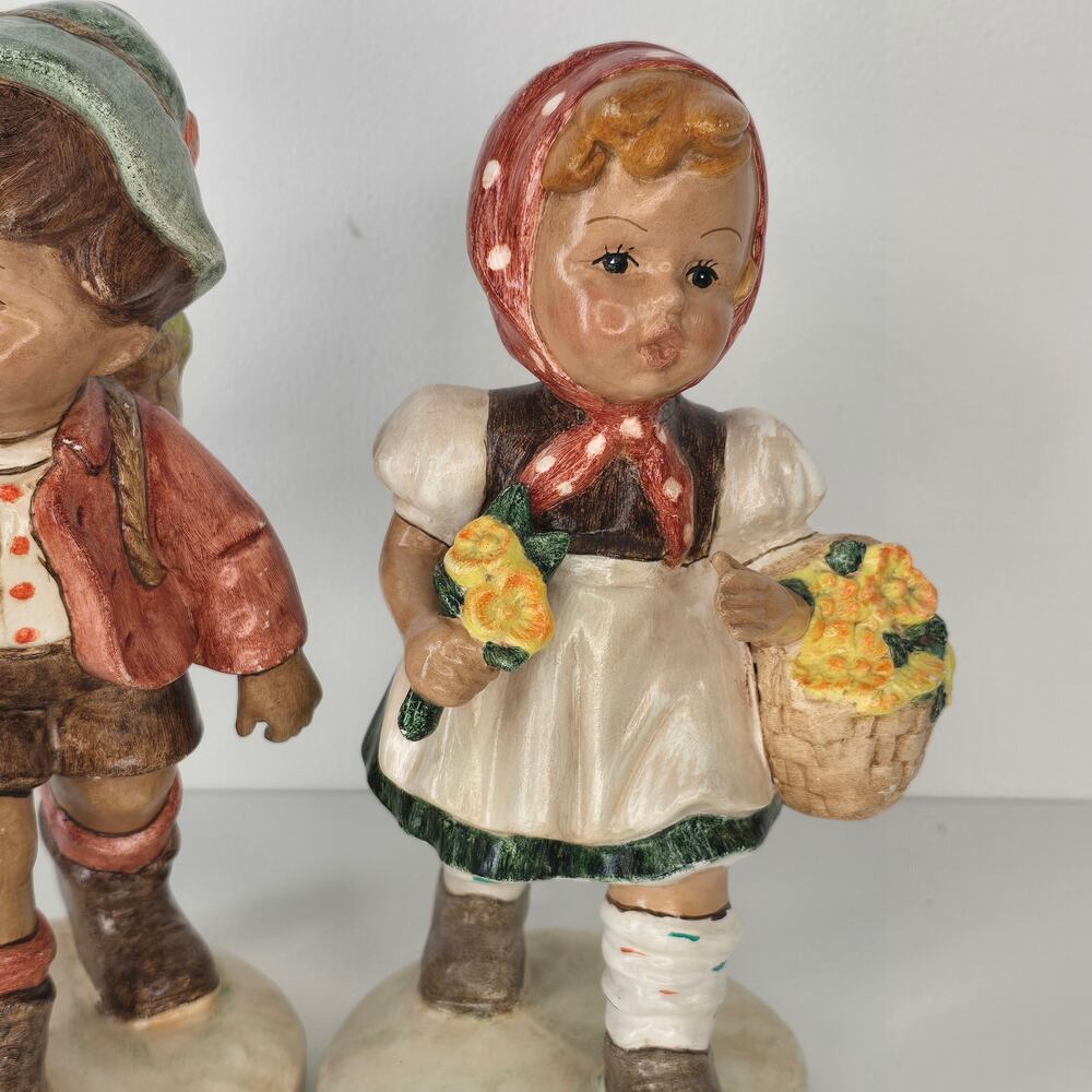 Vintage‎ Set Of 2 Boy & Girl 1980's Figurines
Ceramic KnickKnacks Trinkets Green - Picture 5 of 7